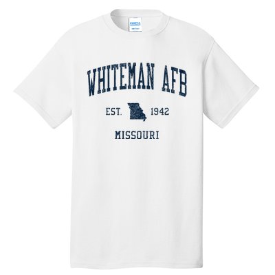 Whiteman Afb Mo Vintage Athletic Sports Tall T-Shirt