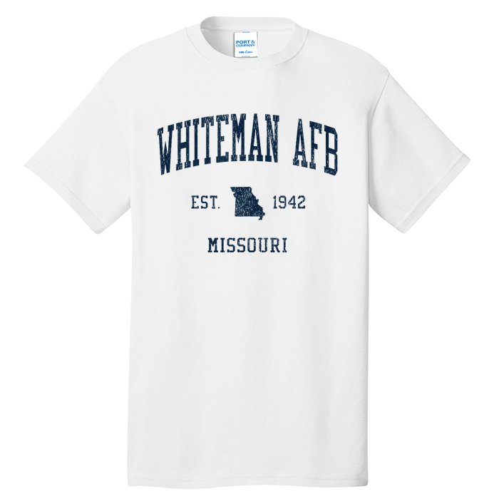 Whiteman Afb Mo Vintage Athletic Sports Tall T-Shirt