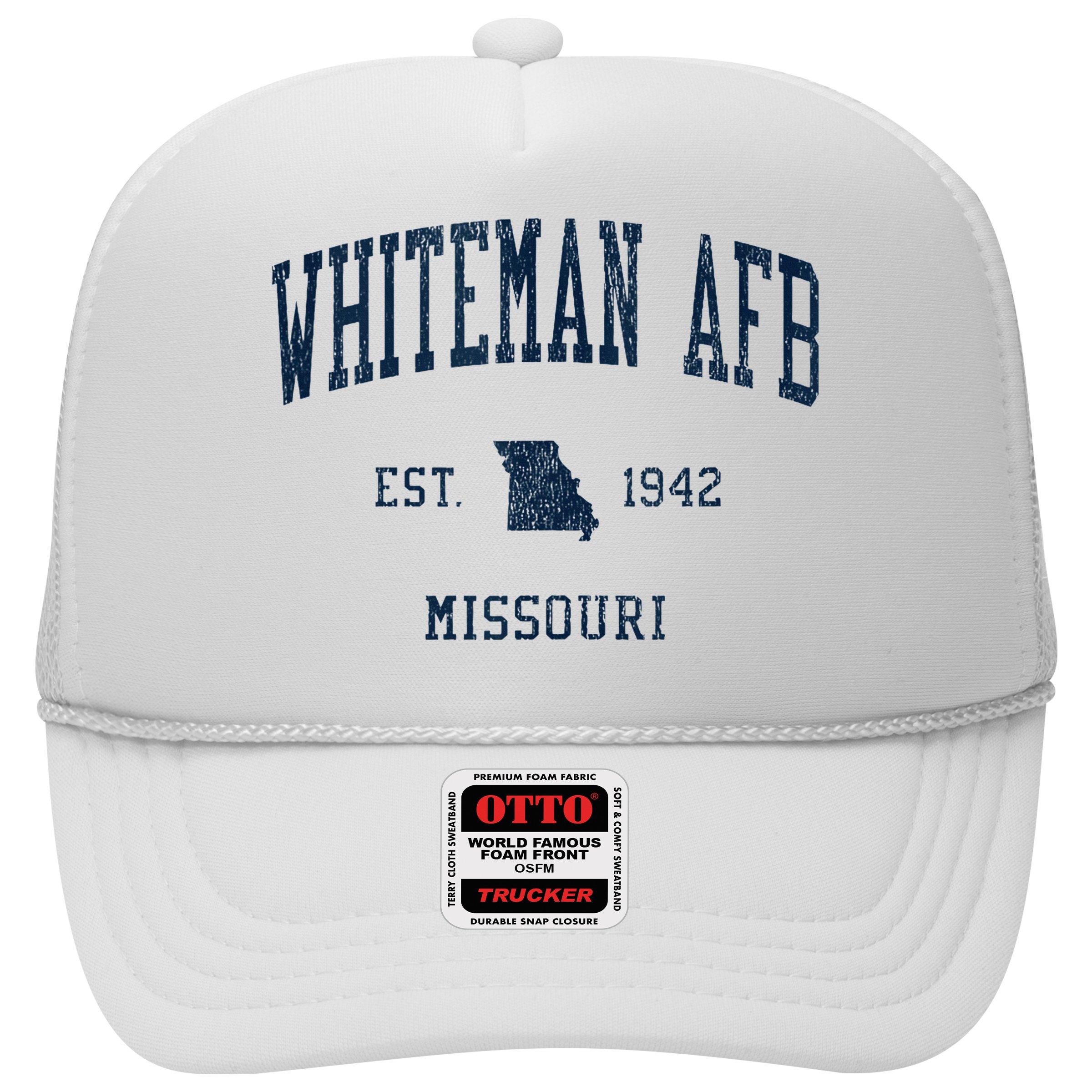 Whiteman Afb Mo Vintage Athletic Sports Hat