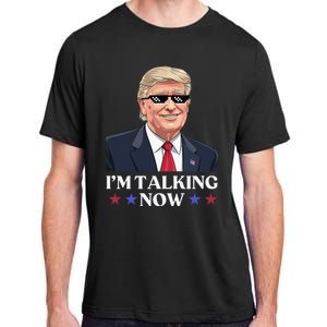 Wait A Minute Im Talking Trump Debate 2024 Sound Familiar Adult ChromaSoft Performance T-Shirt