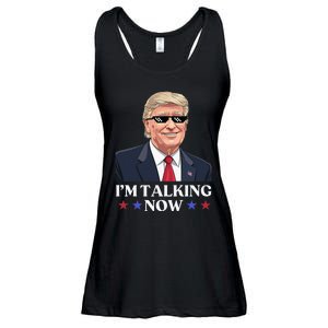 Wait A Minute Im Talking Trump Debate 2024 Sound Familiar Ladies Essential Flowy Tank