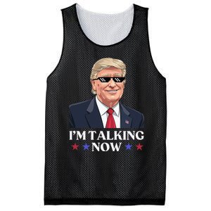 Wait A Minute Im Talking Trump Debate 2024 Sound Familiar Mesh Reversible Basketball Jersey Tank