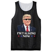 Wait A Minute Im Talking Trump Debate 2024 Sound Familiar Mesh Reversible Basketball Jersey Tank