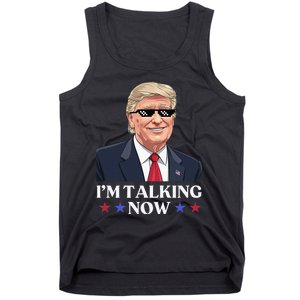 Wait A Minute Im Talking Trump Debate 2024 Sound Familiar Tank Top