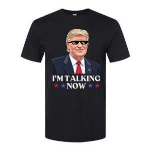 Wait A Minute Im Talking Trump Debate 2024 Sound Familiar Softstyle CVC T-Shirt