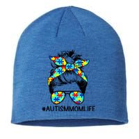 Wo Autism Mom Life Sunglass Hair Bun For Mom Mother Gift Sustainable Beanie