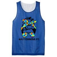 Wo Autism Mom Life Sunglass Hair Bun For Mom Mother Gift Mesh Reversible Basketball Jersey Tank