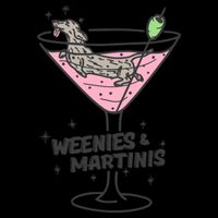 Weenies And Martini Weenie Dog Lover Backpack
