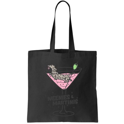Weenies And Martini Weenie Dog Lover Bag