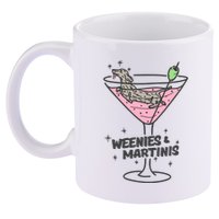 Weenies And Martini Weenie Dog Lover 11oz C Handle Ceramic Mug