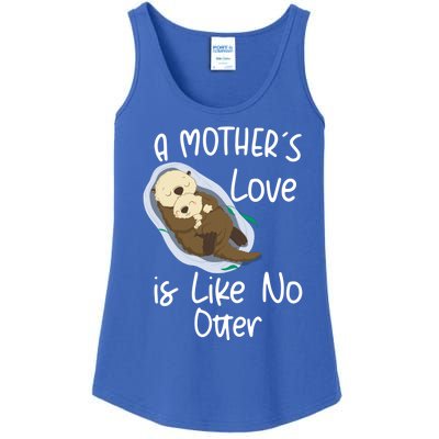 Wo A Mothers Love Is Like No Otter Funny Mothers Day Funny Gift Ladies Essential Tank