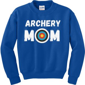 Wo Archery Mom Mother's Day Vegas Compound Bow Archery Gift Kids Sweatshirt