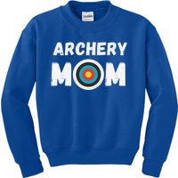 Wo Archery Mom Mother's Day Vegas Compound Bow Archery Gift Kids Sweatshirt