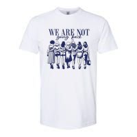 We Are Not Going Back Vote Kamala Harris Softstyle CVC T-Shirt