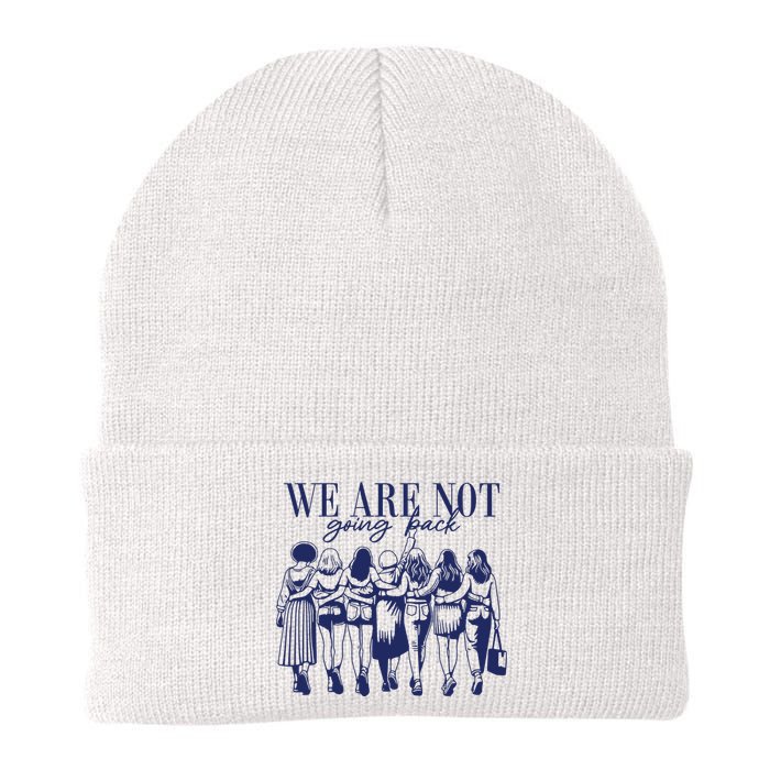 We Are Not Going Back Vote Kamala Harris Knit Cap Winter Beanie