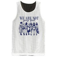 We Are Not Going Back Vote Kamala Harris Mesh Reversible Basketball Jersey Tank