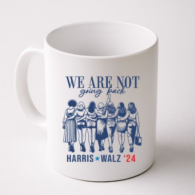 We Are Not Going Back Feminist Kamala Harris Waltz 24 Mug