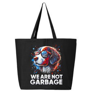 We Are Not Garbage Vote Trump 2024 Trump Supporter Garbage 25L Jumbo Tote