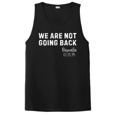 We Are Not Going Back Kamala Rally Chants PosiCharge Competitor Tank