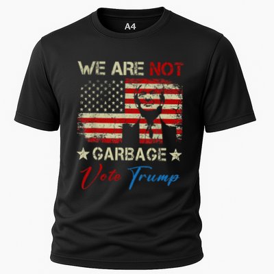 We Are Not Garbage Votetrump 2024 Trump Supporter Garbage Performance Shirt