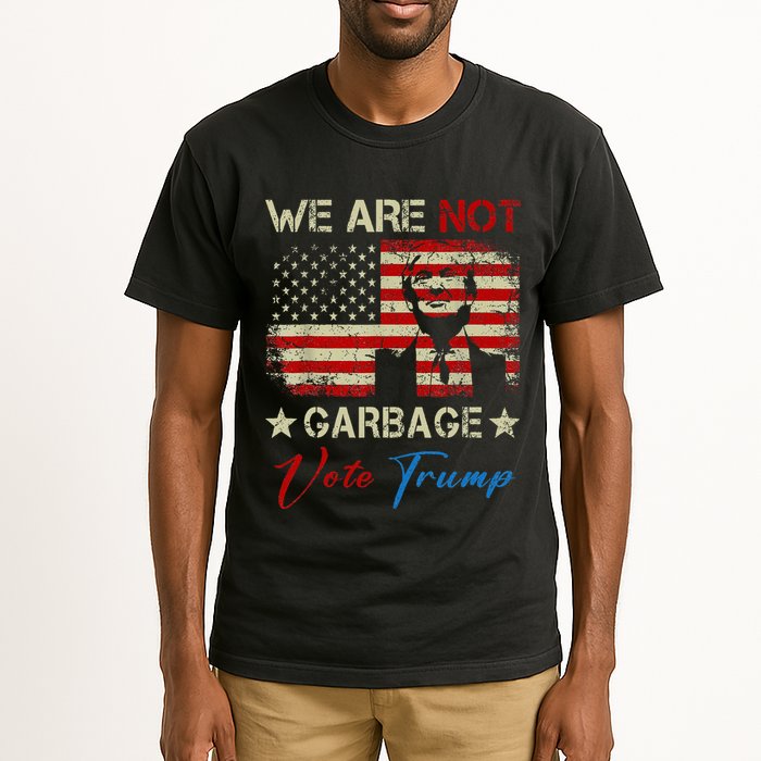 We Are Not Garbage Votetrump 2024 Trump Supporter Garbage Tall T-Shirt