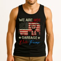 We Are Not Garbage Votetrump 2024 Trump Supporter Garbage Tank Top