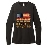 We Are Not Garbage Votetrump 2024 Trump Supporter Garbage Womens CVC Long Sleeve Shirt