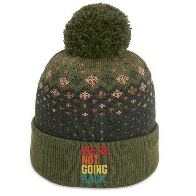 We Are Not Going Back The Baniff Cuffed Pom Beanie