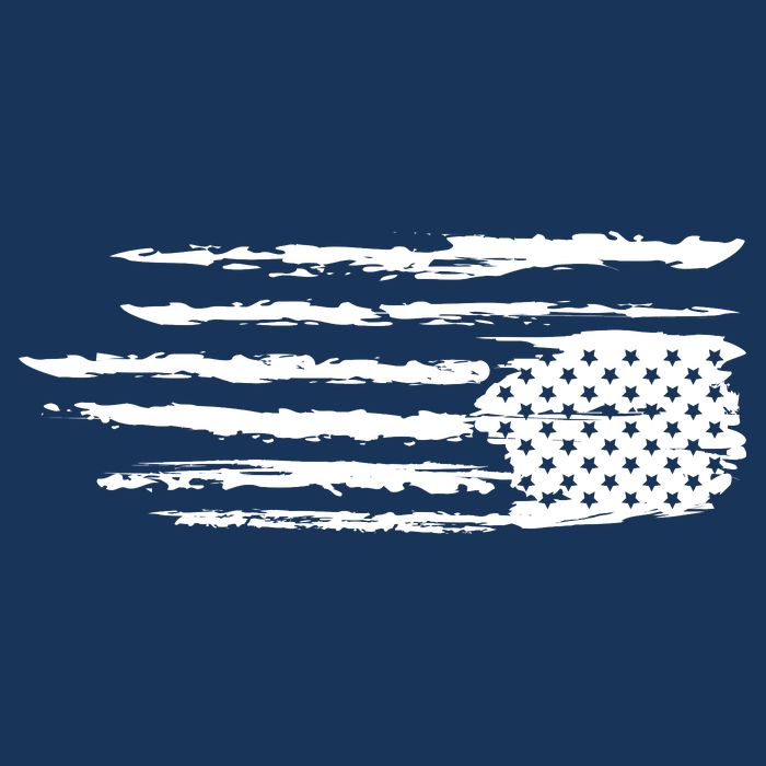 We Are Not Ok Upside Down USA Flag In Distress Flatbill Hat
