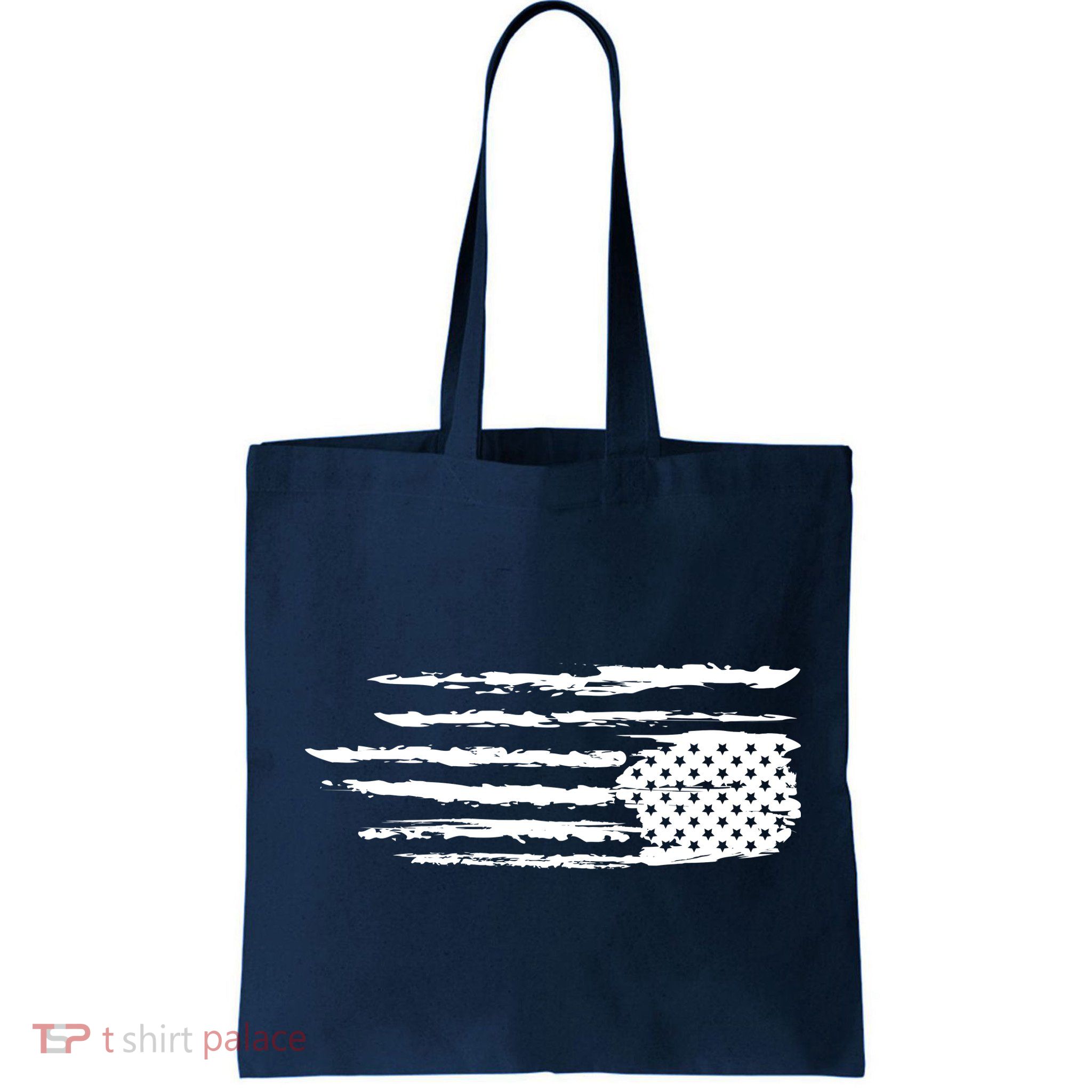 We Are Not Ok Upside Down USA Flag In Distress Bag