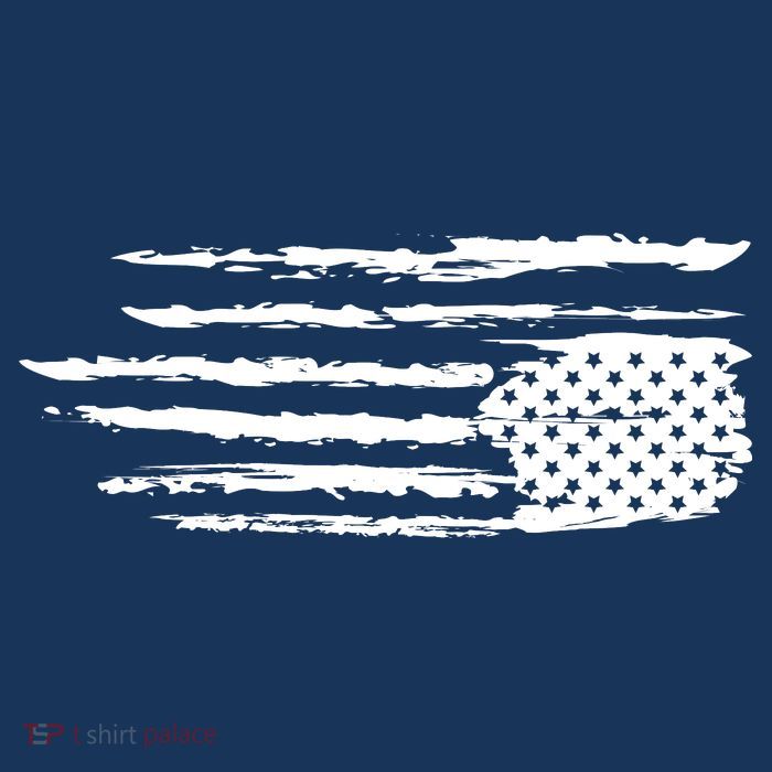 We Are Not Ok Upside Down USA Flag In Distress Kids T-Shirt