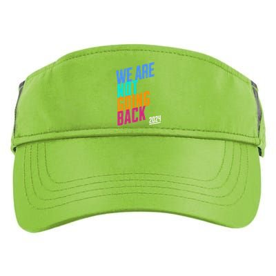 We Are Not Going Back Kamala Adult Drive Performance Visor