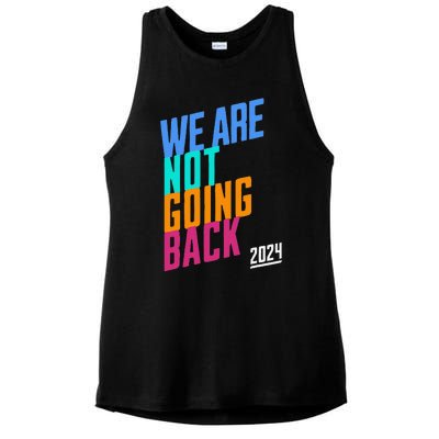 We Are Not Going Back Kamala Ladies PosiCharge Tri-Blend Wicking Tank