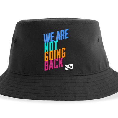 We Are Not Going Back Kamala Sustainable Bucket Hat