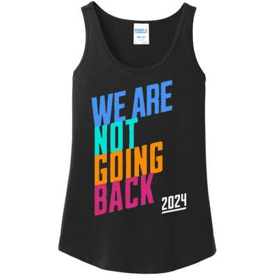 We Are Not Going Back Kamala Ladies Essential Tank