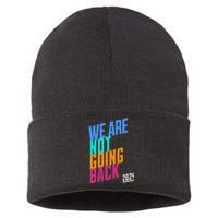 We Are Not Going Back Kamala Sustainable Knit Beanie