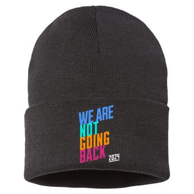 We Are Not Going Back Kamala Sustainable Knit Beanie