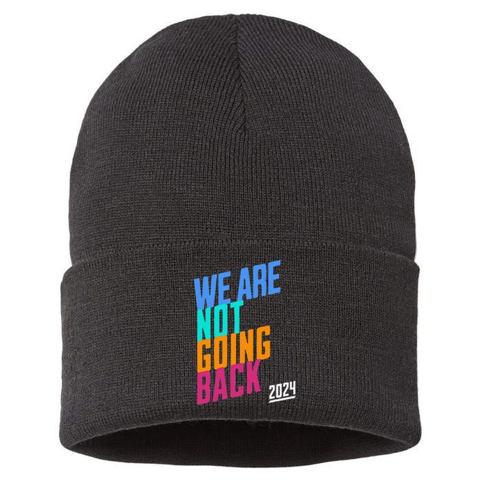 We Are Not Going Back Kamala Sustainable Knit Beanie