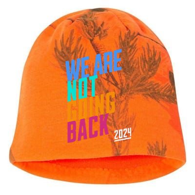 We Are Not Going Back Kamala Kati - Camo Knit Beanie