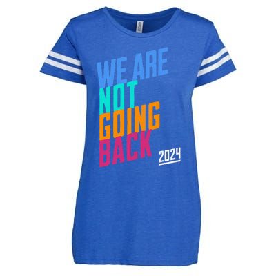 We Are Not Going Back Kamala Enza Ladies Jersey Football T-Shirt