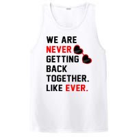 We Are Never Getting Back Together Like Ever Red Glasses PosiCharge Competitor Tank