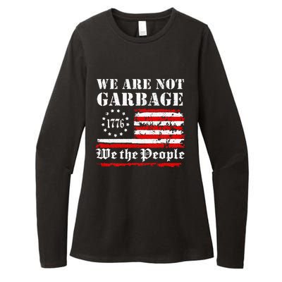 We Are Not Garbage Proud Garbage Womens CVC Long Sleeve Shirt