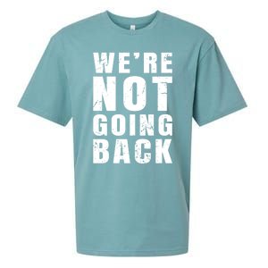 We Are Not Going Back Vote For 2024 President Kamalaharris Gift Sueded Cloud Jersey T-Shirt