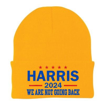 We Are Not Going Back Vote For 2024 Gift Knit Cap Winter Beanie