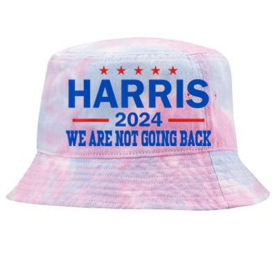 We Are Not Going Back Vote For 2024 Gift Tie-Dyed Bucket Hat