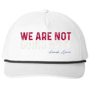 We Are Not Going Back 2024 Snapback Five-Panel Rope Hat