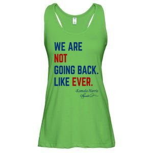 We Are Not Going Back Like Ever Kamala Harris 2024 Ladies Essential Flowy Tank