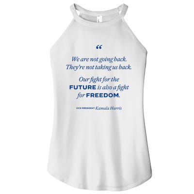 We Are Not Going Back TheyRe Not Taking Us Back Women’s Perfect Tri Rocker Tank