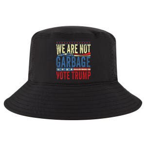 We Are Not Garbage Vote Trump 2024 Cool Comfort Performance Bucket Hat