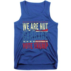 We Are Not Garbage Vote Trump 2024 Tank Top